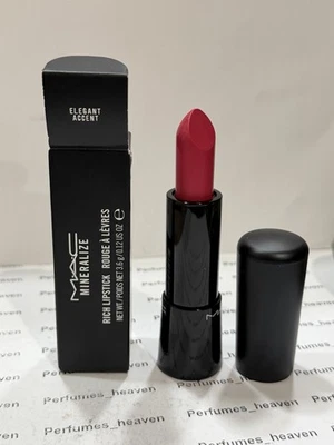 MAC Mineralize Rich Lipstick - ELEGANT ACCENT  - .12 oz / 3.6 g New In Box - Image 1 of 2