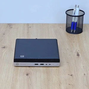 HP ProDesk 400 G4 Mini i5 8500T 8GB RAM 256GB SSD Win11 Pro - Bild 1 von 7