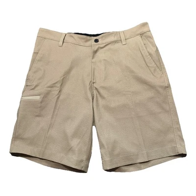 Hawke & Co. Hombre Elástico Tejido Corto Caqui Sarga Talla 32 Foto 1 de 4