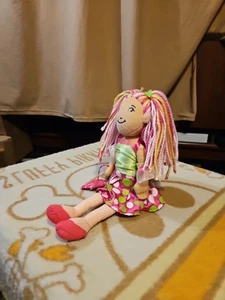 2009 Manhattan Toy Groovy Girls Approx 12" Mackenna Pink Hair Doll Plush - Picture 1 of 12