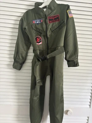 Disfraz de Halloween Top Gun Maverick para niños con gafas Foto 1 de 4