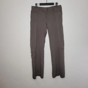 Athleta Womens Pants Size 8 Low Rise Dipper Cargo Brown Wide leg Hiking Outdoors - Picture 1 of 14