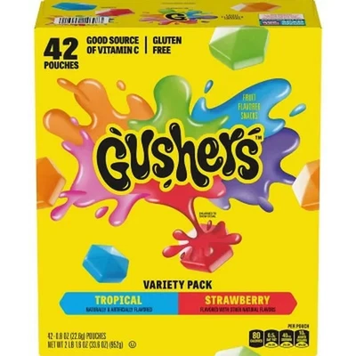 Gushers Variety Pack 0.8oz | 42CT Display (2CT) – Halloween Special! 🎃 - Image 1 of 4