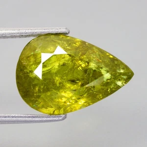 7.88 Cts GLAMOROUS PEAR (14 x 9 mm) 100% NATURAL UNHEATED GROSSULAR MALI GARNET - Picture 1 of 6