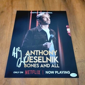 Anthony Jeselnik signed 11x14 photo ACOA COA autograph Bones and All Poster - Picture 1 of 4