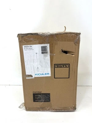 Luz colgante Kichler Tao 1 luz níquel cepillado 44054NI Foto 1 de 2