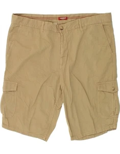 Pantalones Cortos Carga CARRERA Hombres IT 52 XL W44 Marrón Algodón AE10 - Imagen 1 de 3