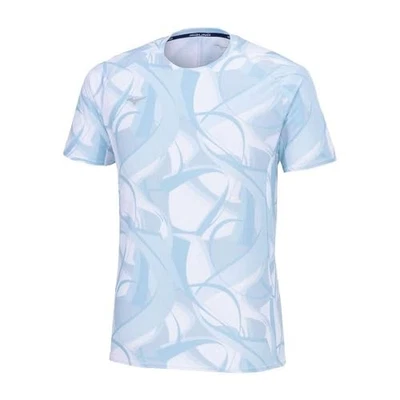Camiseta de entrenamiento Mizuno Dry Aeroflow para hombre manga corta específ... - Imagen 1 de 4