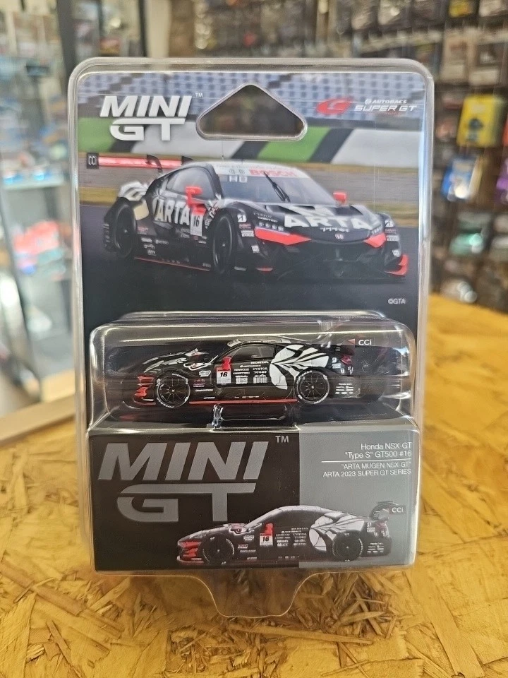 MiniGt Honda NSX-GT Type S GT500 SUPER GT SERIES.  - Image 1 of 1