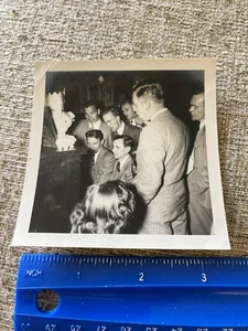 1940's Photo College Party Gather Round The Piano For Music And Singing Song - Picture 1 of 3