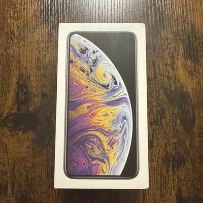 Scatola Vuota Apple iPhone XS Max 64 GB Silver Ottime Condizioni ITA 🇮🇹 A2101 - Immagine 1 di 4