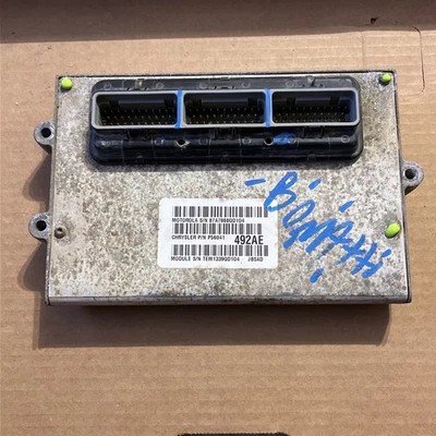 ✅ 1999 99 Jeep Cherokee XJ 4.0 A/T ECU ECM PCM MÓDULO DE CONTROL DEL MOTOR P56041492AE Foto 1 de 4