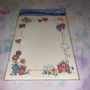 Papel de computadora de diseñador de tarjetas inglesas - Imagen 1 de 7