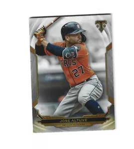 Topps Triple Threads #10 2019 Jose Altuve Houston Astros - Imagen 1 de 1