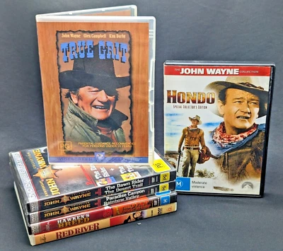 John Wayne Western Cowboy DVD Collection 9 Movies R4 PAL - image 1 of 4