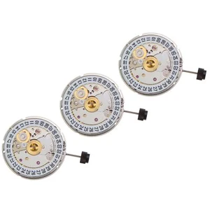 3 St. ETA 2824-2 Automatik Uhrwerk, 11 /12''' SC CLD F3 schwarz auf weiß H3=1,50 - Bild 1 von 5