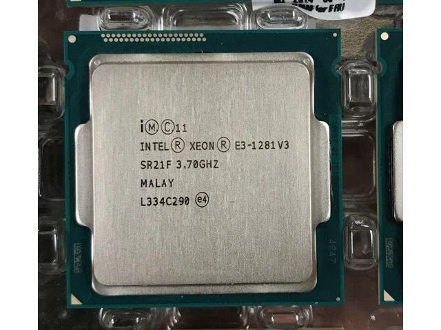 Intel CM8064601575329 SR21F Xeon Processor E3-1281 v3 8M Cache, 3.70GHz NEW TRAY - Image 1 of 1