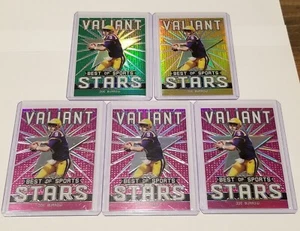 2020 LEAF BEST OF SPORTS JOE BURROW Lot Of 5 6/10 GOLD 3x Pink /15 Green /75 Rc - Picture 1 of 10