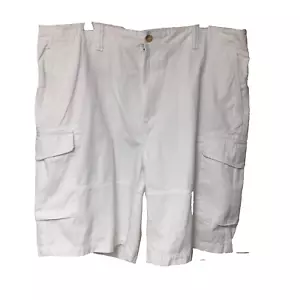 Polo Ralph Lauren White Cargo Shorts Men's 40 Embroidered Polo Pony 42x10.25 - Picture 1 of 9
