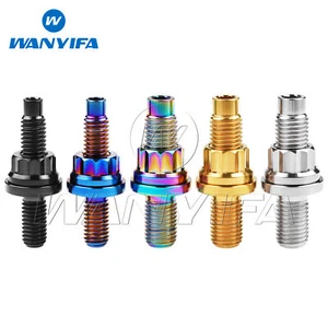 M8 M10 Titanium Exhaust Manifold Stud Nut Washer Set P1.25 for Toyota Manifold - Picture 1 of 13