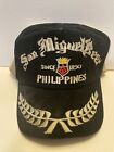 Vintage San Miguel Beer Philippines Velvet Trucker Hat Snapback Cap Adjustable