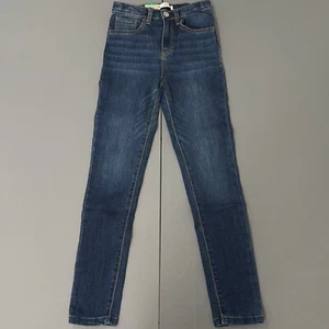 NWT Levi's Jeans Youth Girl’s 8 Blue 720 High Rise Super Skinny Stretch - Picture 1 of 11