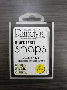 Randy's Black Label Snaps - 1 Pack - 24 Per Pack - Picture 1 of 3