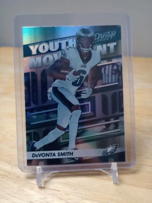 2022 Panini Prestige - Devonta Smith Youth Movement #YM-3 Philadelphia Eagles - Image 1 of 2
