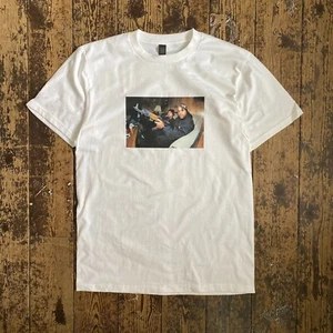 ACTUAL FACT ICE CUBE B REAL CYPRESS HILL AK47 White HIP HOP TEE T-SHIRT - Picture 1 of 4