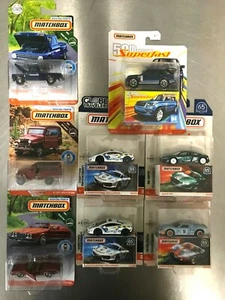 MENGE 8 Streichholzschachtel 50th 65th Anniversary Jeep Willys Wagen Lamborghini GT40 C10 - Bild 1 von 4