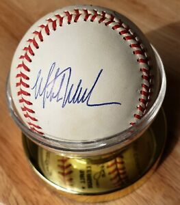National League Baseball Signed By 3 Chicago Cubs Players