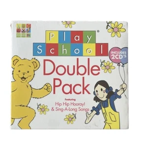 RARE Sealed - PLAY SCHOOL DOUBLE PACK 2 x CD BOXSET! ABC FOR KIDS NURSERY RHYME - Picture 1 of 6