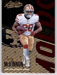 2018 Absolute Jerick McKinnon NFL PWE Base Card 49ers #87 - Picture 1 of 2