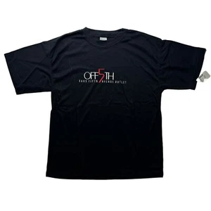Woman's Saks Fifth Avenue Outlet Off 5th Black White T-Shirts 100% Cotton Luxury - Picture 1 of 5