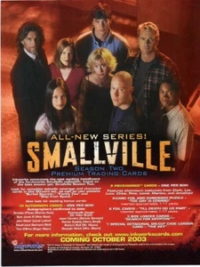 Promo- Smallville Season 2 Sell Sheet - Picture 1 of 1