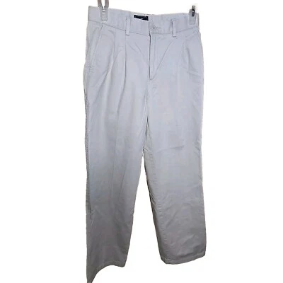 Pantalones Dockers Niños Talla 14 Caqui Cintura Ajustable Cremallera Pliegues Elegante Escuela LEER  Foto 1 de 4