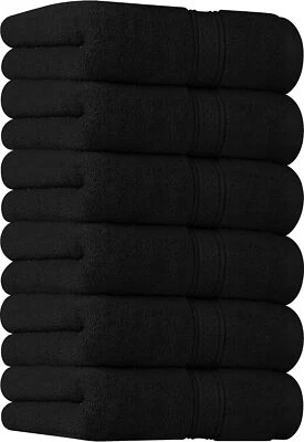 Toalhas de mão premium 100% anel penteado fiado 600 GSM extra grande 16x28 toalhas utopia - Imagem 1 de 4