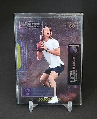 2021 Skybox Metal Universe Champions Trevor Lawrence Rookie RC #60 - Image 1 of 2