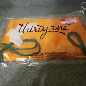 Thirty One (31) Cinch Sac AB35 ""Playful Pumpkin"" NUEVO - Imagen 1 de 2