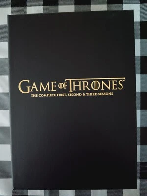 GAME OF THRONES TV SHOW BOXSET (Genuine English UK Fantasy HBO 3 Seasons Series) - Image 1 of 4
