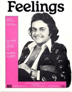 Morris Albert Feelings 1974 Sheet Music - Picture 1 of 1