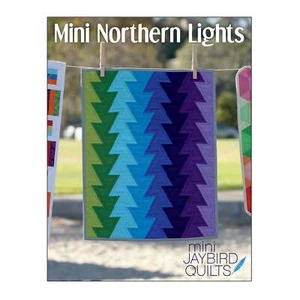 Mini Northern Lights Quilt Pattern by Julie Herman of Jaybird Quilts - Picture 1 of 2