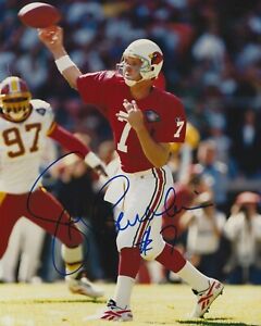 Steve Beuerlein Autographed Signed 8x10 Photo Cardinals Panthers Cowboys - w/COA