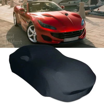 Cubierta de coche completa satinada elástica interior exterior impermeable para Ferrari F430 F355 575 Foto 1 de 4