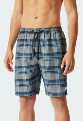 Schiesser Uomo Bermuda Shorts 100% Co Boxer 48-58 S-3XL - Immagine 1 di 4