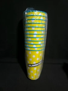Pack Of 12 Brand New Slurpee Polka Dot Plastic Drinking Cup 6.25" 15 oz - Picture 1 of 2