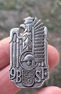 POLAND badge 9th Flanders Rifle Battalion Division of General Maczek - Picture 1 of 4
