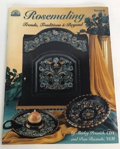 Rosemaling Trends Traditions & Beyond Vol II Folk Art Decorative Painting Book - Picture 1 of 2