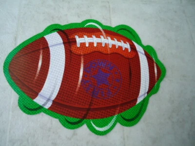 "Ayuda de tablón de anuncios troquelado de doble cara de fútbol americano de primera mano 7"" X 9 3/4""" Foto 1 de 2