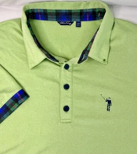 William Murray Poloshirt Herren LG Grün Freizeit Golf Freizeit Kurzarm Perform - Bild 1 von 4